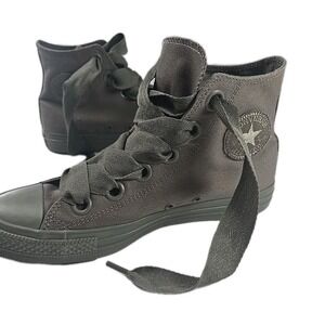 Womens 9 Converse Big Eyelets Hi Top Sneaker Dark Stucco 559922C